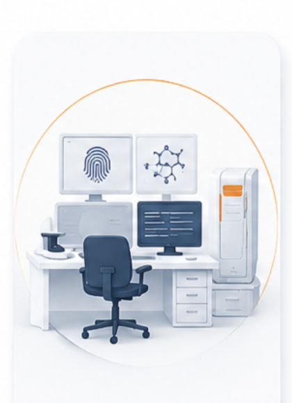 Digital Forensics Laboratory Setup illustration